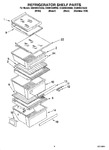 Diagram for 03 - Refrigerator Shelf Parts