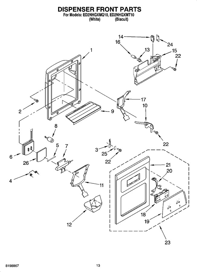 Diagram for ED2NHGXMT10