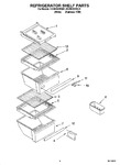 Diagram for 03 - Refrigerator Shelf Parts