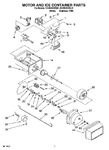 Diagram for 05 - Motor And Ice Container Parts