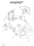 Diagram for 08 - Dispenser Front