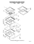 Diagram for 03 - Refrigerator Shelf Parts