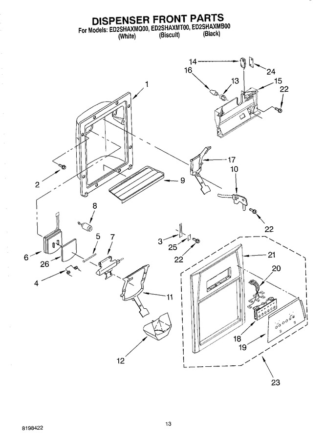 Diagram for ED2SHAXMB00