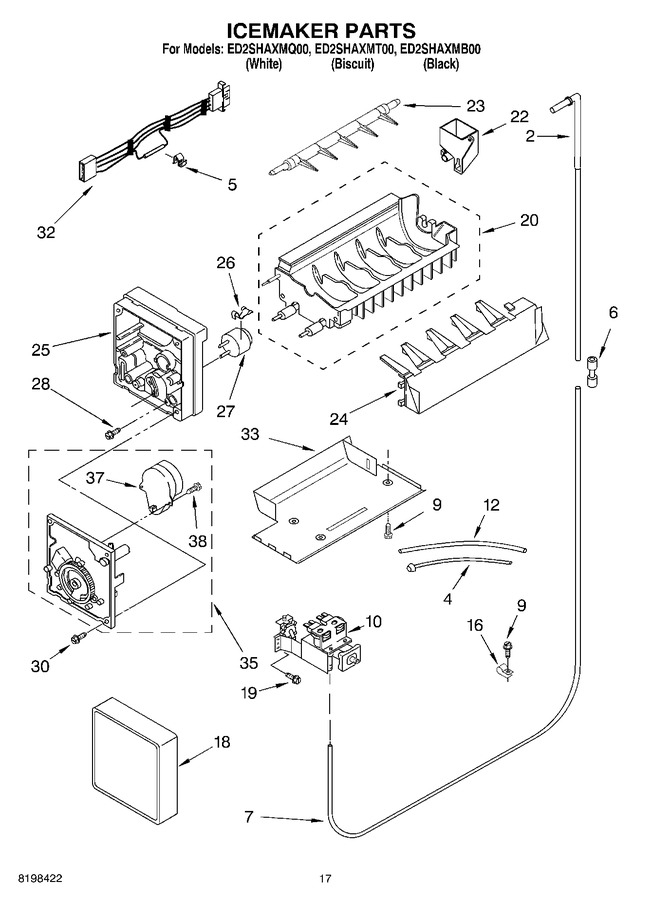 Diagram for ED2SHAXMB00