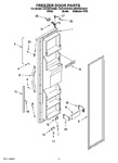 Diagram for 07 - Freezer Door Parts