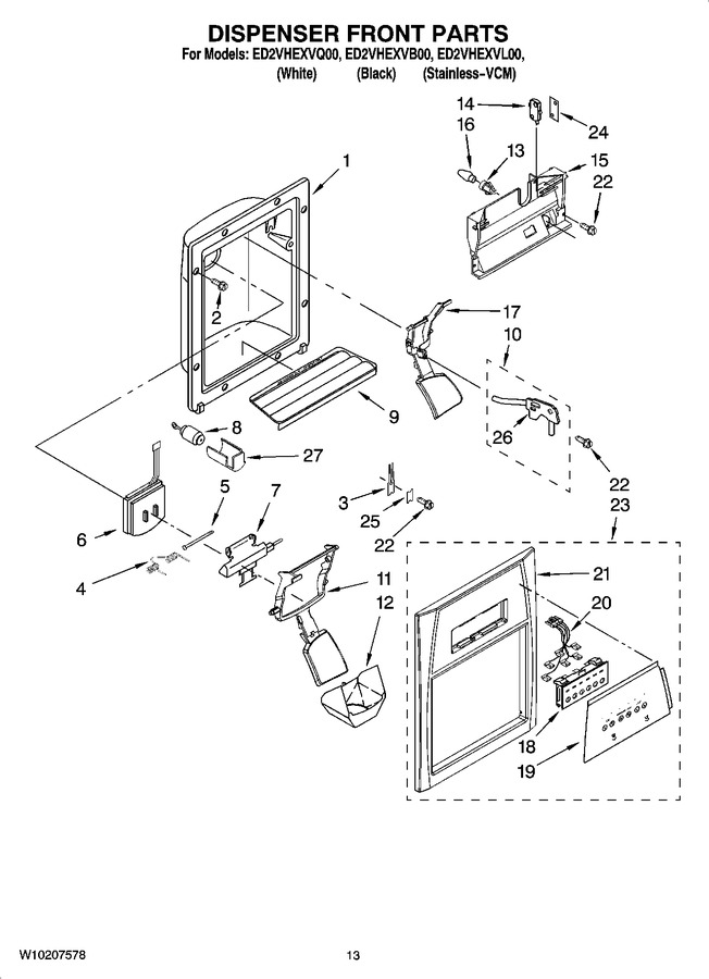 Diagram for ED2VHEXVL00