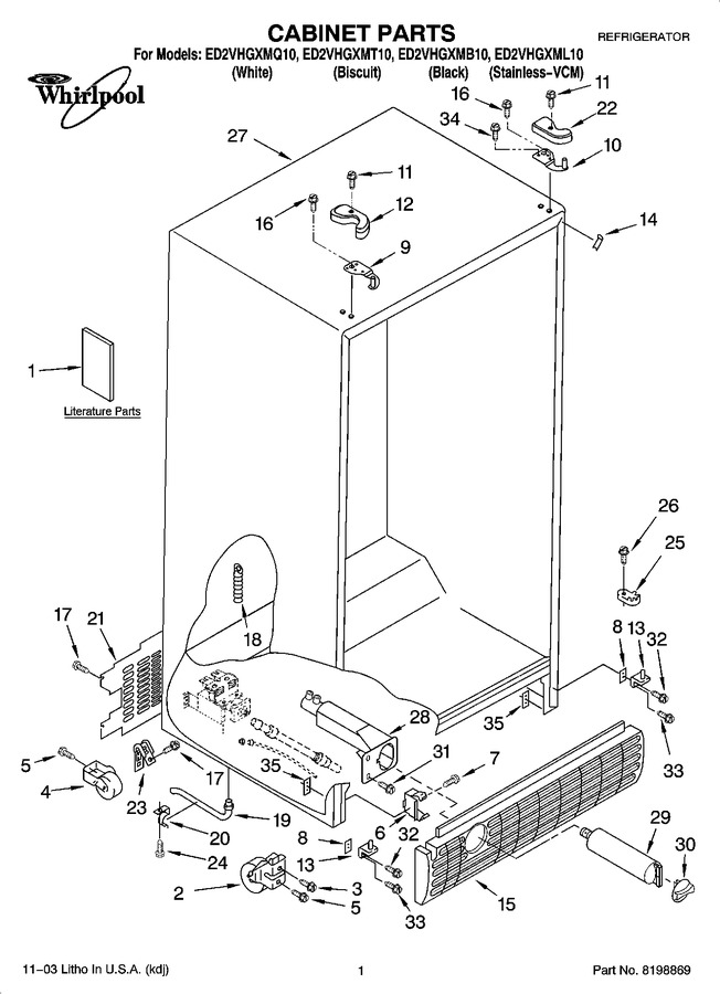 Diagram for ED2VHGXMT10