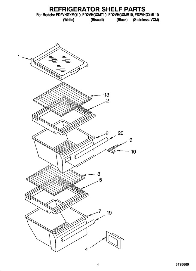 Diagram for ED2VHGXMT10