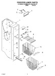 Diagram for 04 - Freezer Liner