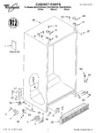 Diagram for 01 - Cabinet Parts