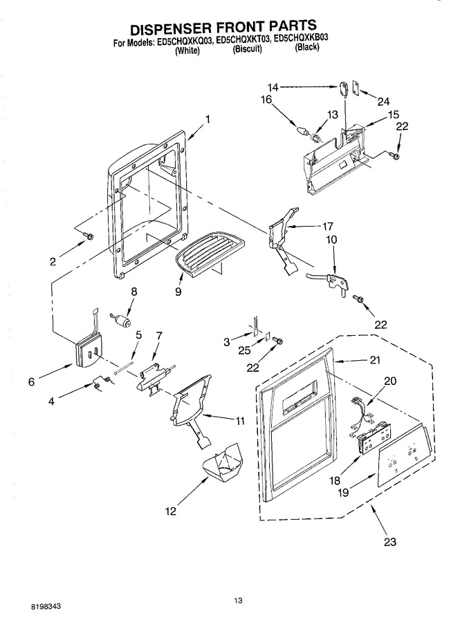 Diagram for ED5CHQXKB03