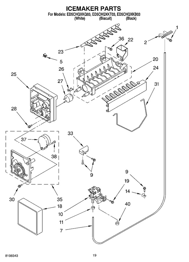 Diagram for ED5CHQXKB03