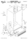 Diagram for 01 - Cabinet Parts