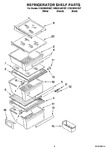 Diagram for 03 - Refrigerator Shelf Parts