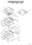 Diagram for 03 - Refrigerator Shelf Parts