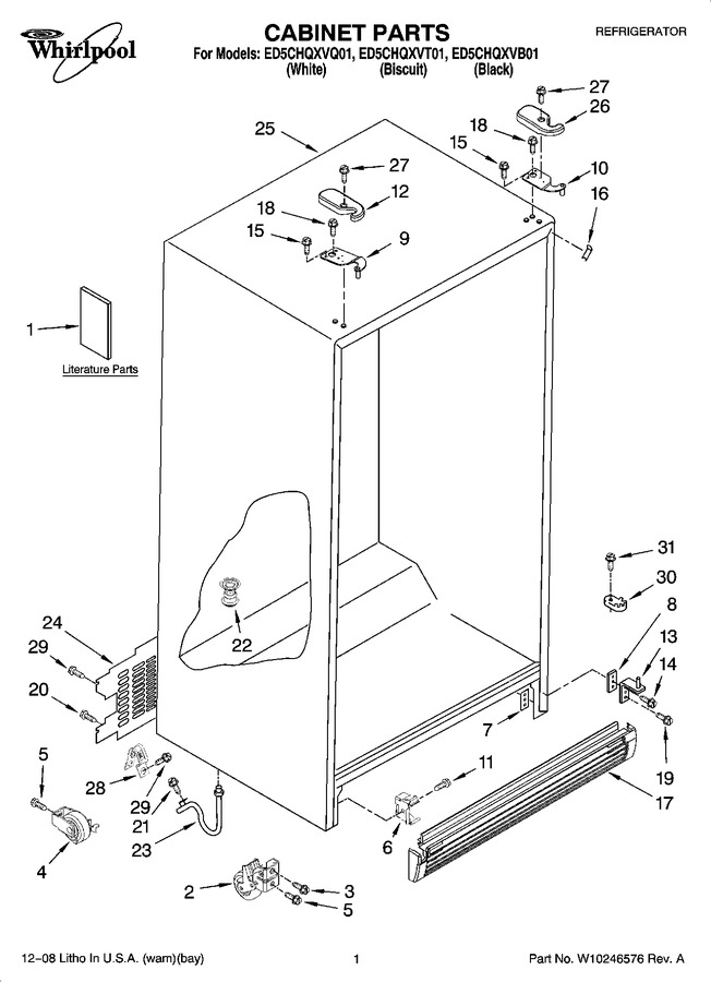 Diagram for ED5CHQXVB01