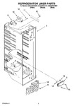 Diagram for 02 - Refrigerator Liner Parts