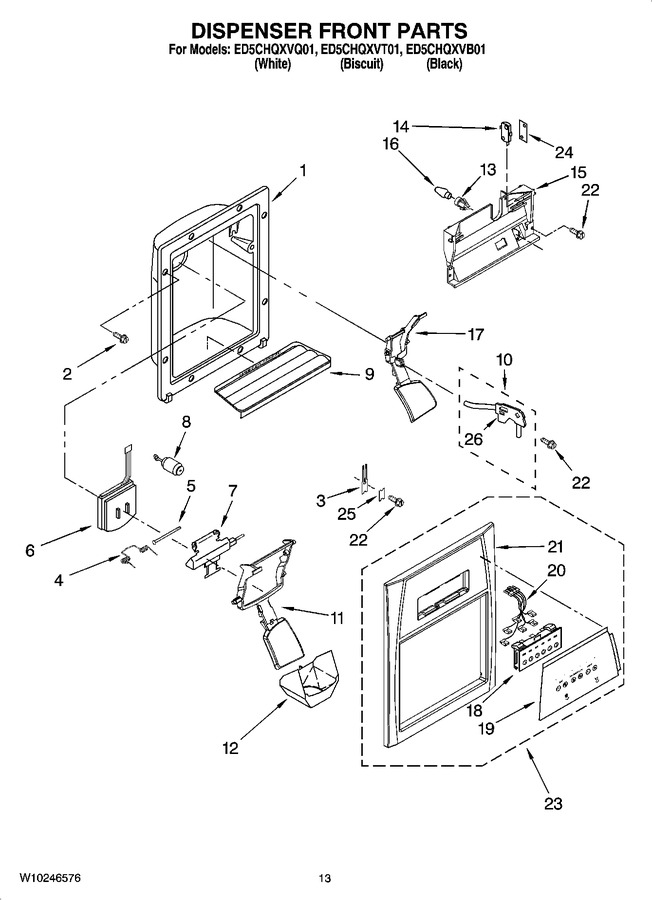 Diagram for ED5CHQXVQ01
