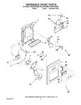 Diagram for 08 - Dispenser Front Parts