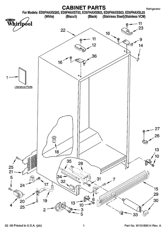 Diagram for ED5FHAXSQ03
