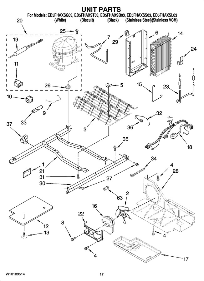 Diagram for ED5FHAXSB03