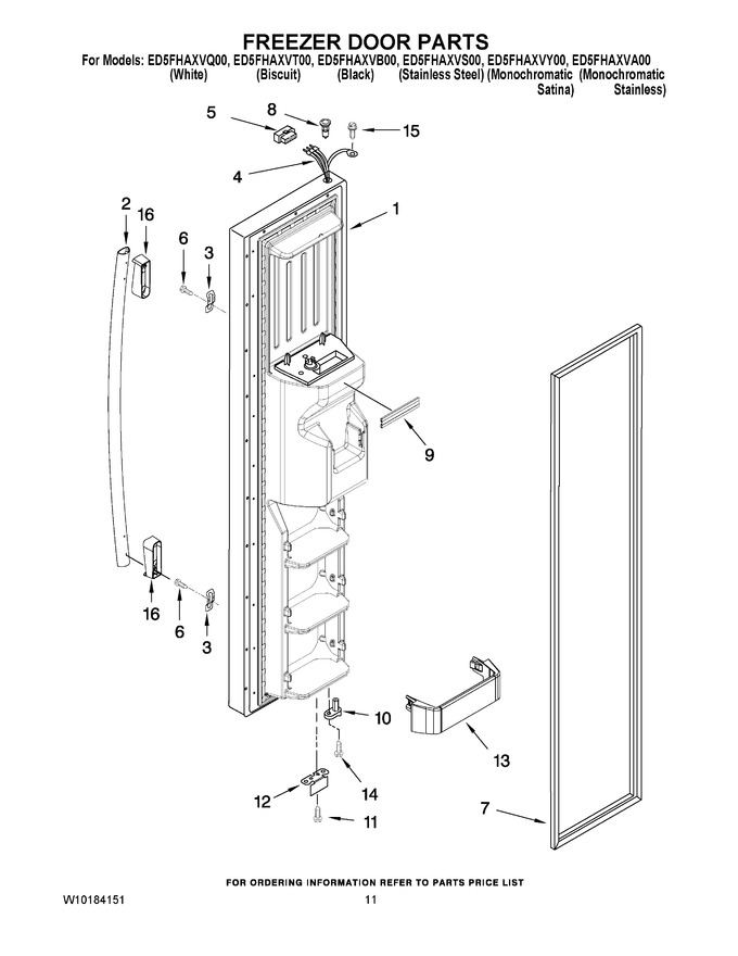 Diagram for ED5FHAXVA00