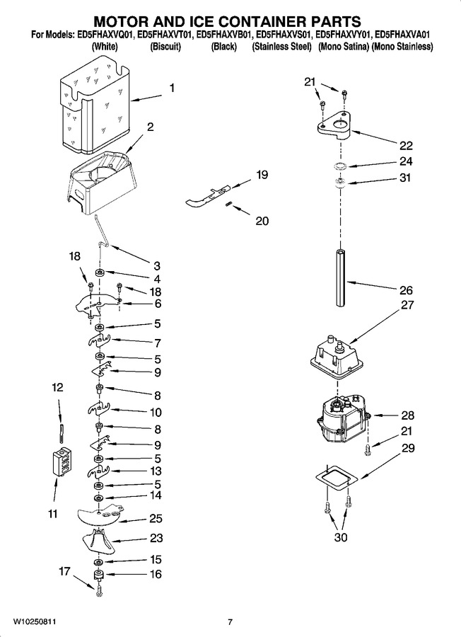 Diagram for ED5FHAXVY01