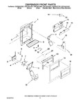 Diagram for 08 - Dispenser Front Parts