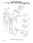 Diagram for 04 - Freezer Liner Parts