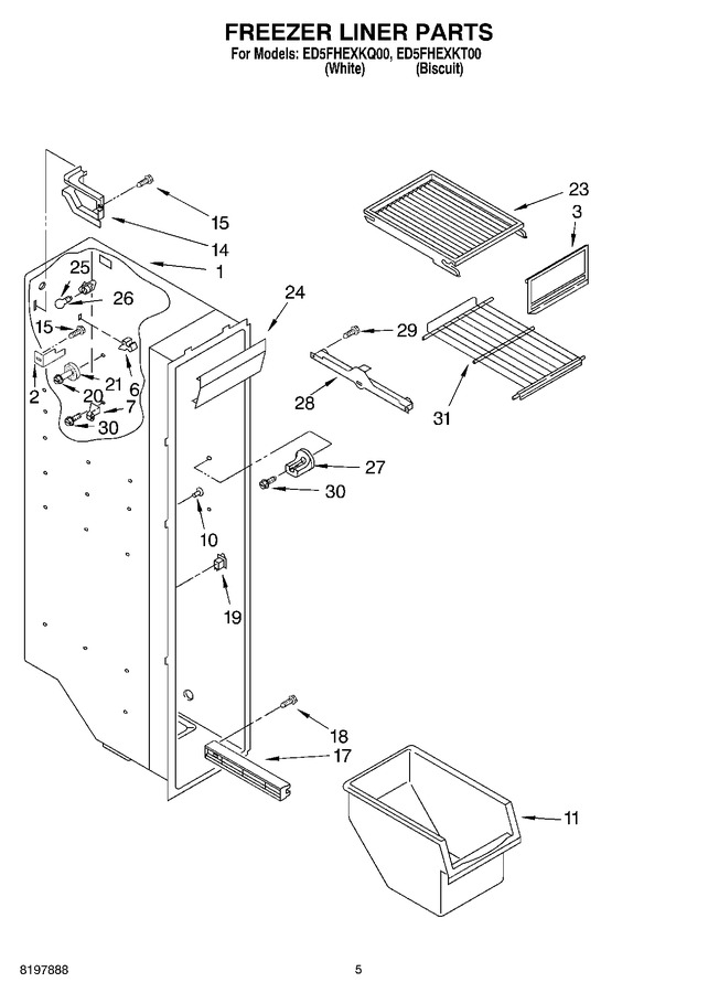 Diagram for ED5FHEXKQ00
