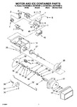 Diagram for 05 - Motor And Ice Container Parts