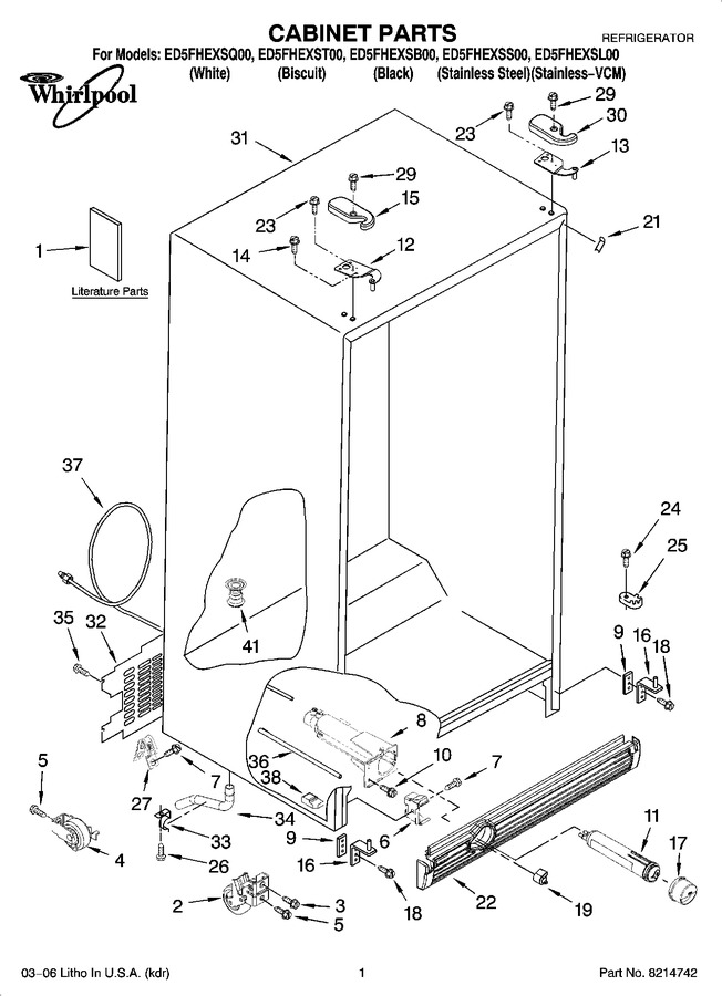 Diagram for ED5FHEXSQ00