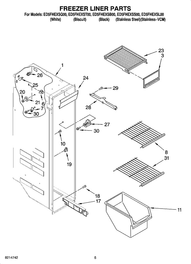 Diagram for ED5FHEXSL00