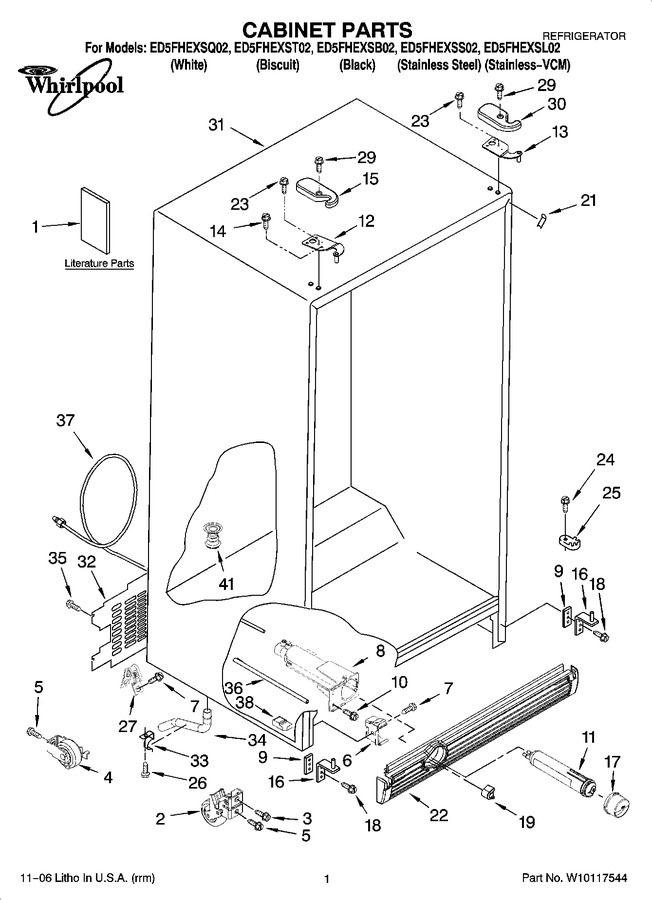 Diagram for ED5FHEXSS02