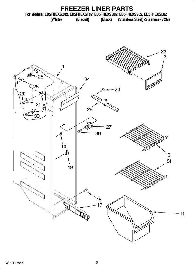 Diagram for ED5FHEXSL02