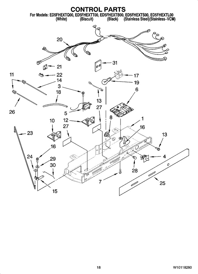 Diagram for ED5FHEXTB00