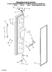 Diagram for 07 - Freezer Door Parts
