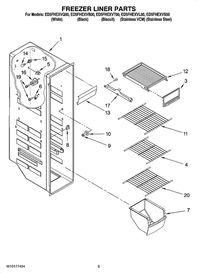 Diagram for ED5FHEXVL00