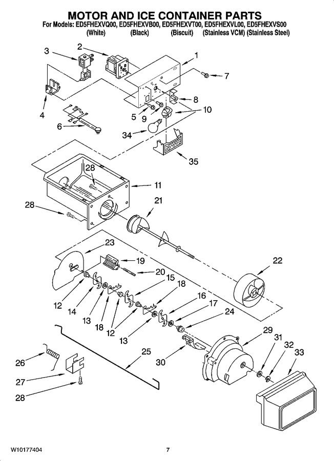Diagram for ED5FHEXVL00