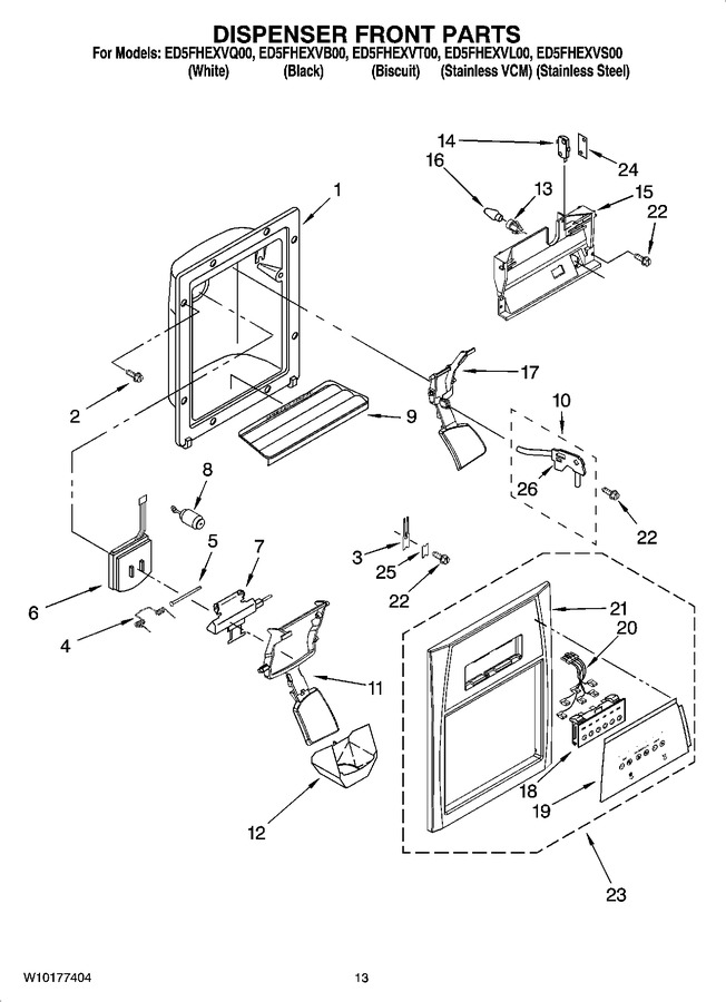 Diagram for ED5FHEXVL00