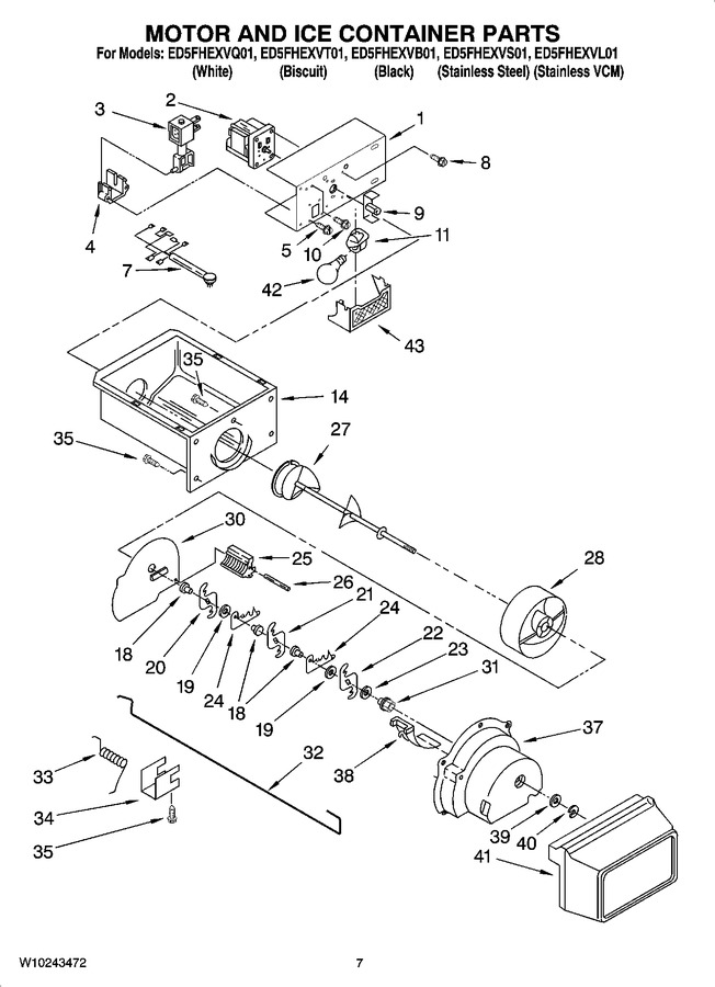 Diagram for ED5FHEXVL01