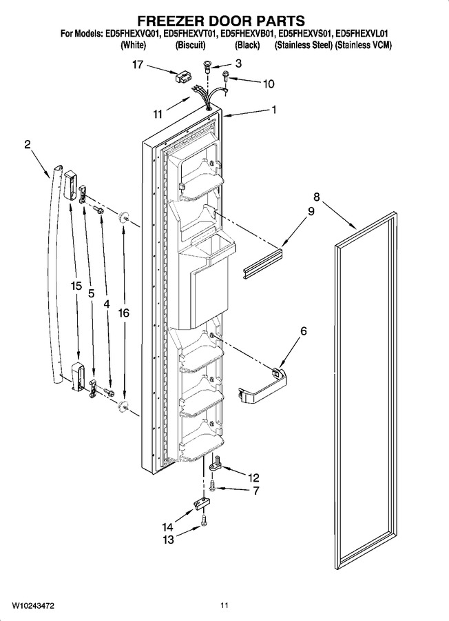 Diagram for ED5FHEXVL01