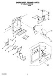 Diagram for 08 - Dispenser Front Parts