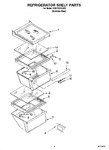 Diagram for 03 - Refrigerator Shelf Parts