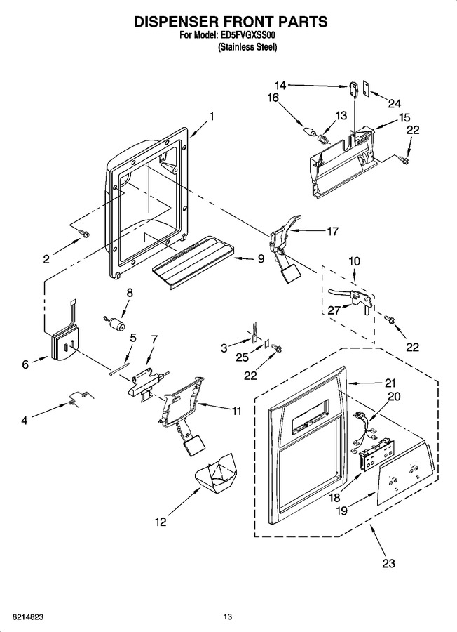 Diagram for ED5FVGXSS00