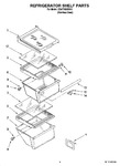 Diagram for 03 - Refrigerator Shelf Parts