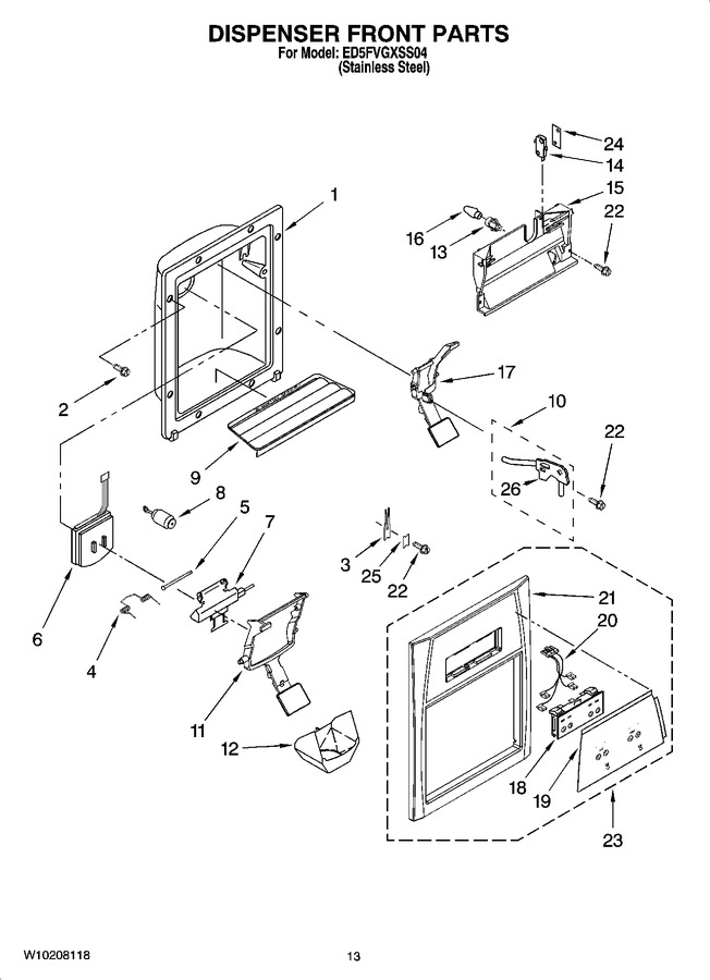 Diagram for ED5FVGXSS04