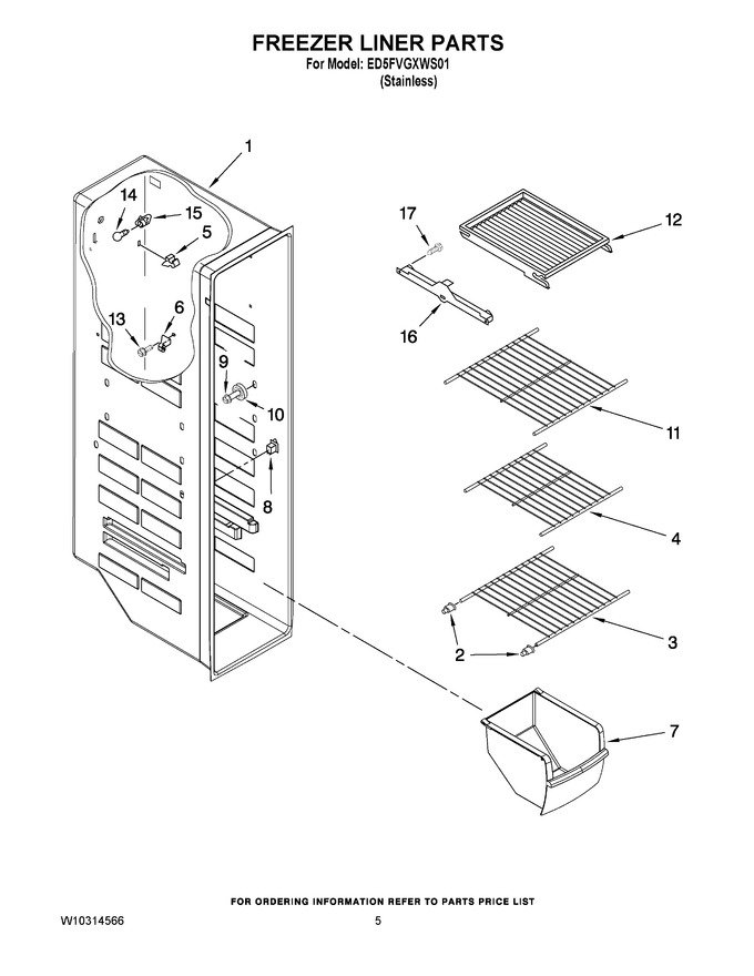 Diagram for ED5FVGXWS01