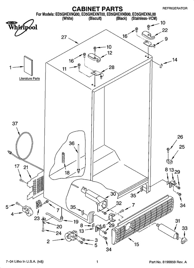 Diagram for ED5GHEXNT00