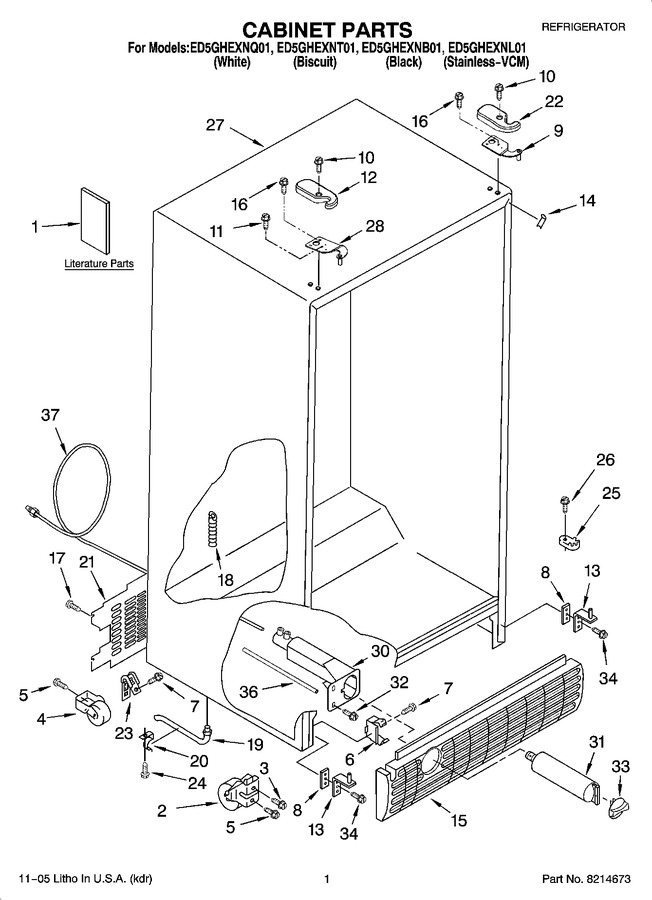 Diagram for ED5GHEXNL01